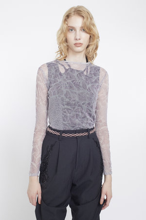 ミューラル/MURRALのCrumpled トップス(110400/110403)