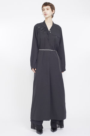 ミューラル/MURRALのVeil エンブロイダード ドレス(110500/110503)