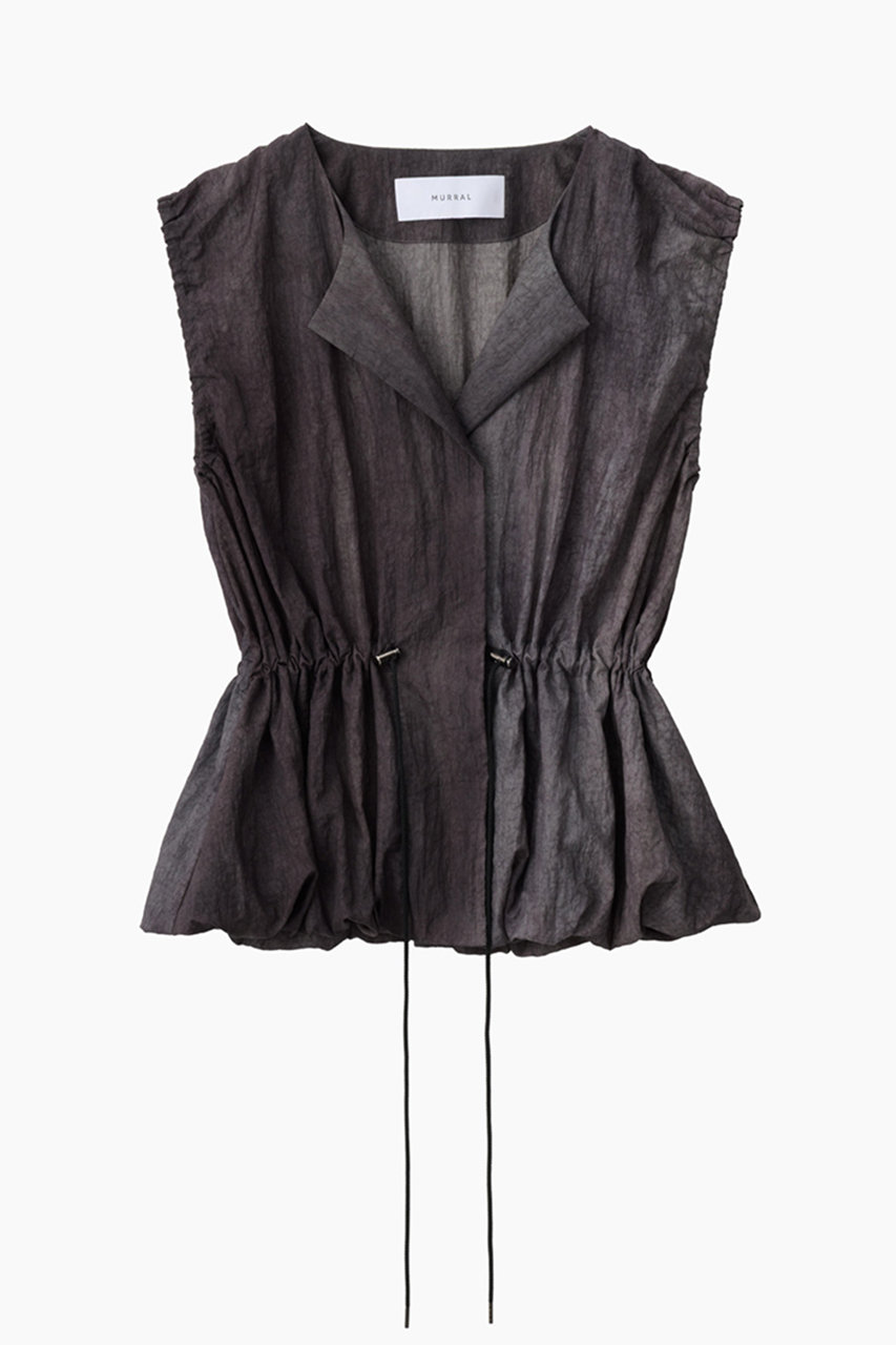 ミューラル/MURRALのRadiance スリーブレス トップス(ブラック/261-0501)