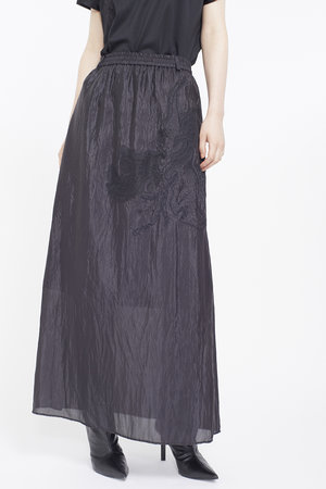 Flutter patchwork エンブロイダード スカート