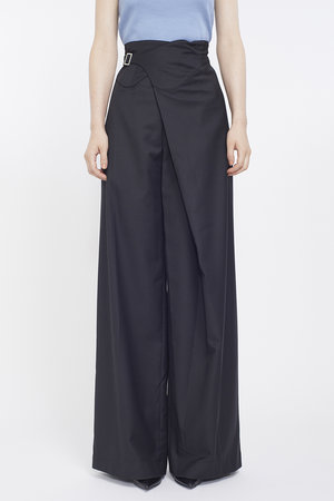 ミューラル/MURRALのGurkha アシンメトリー スラックス(110600/110601)