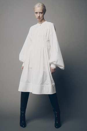 コルセットウエスト ミニワンピース