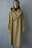 リサイクルシェル タフタトレンチコート