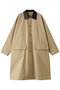 リサイクルシェルタフタ はっ水 クレリック ロング コート ヴァシュモン/VACHEMENT ベージュ