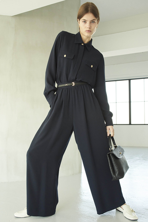 エムダブリュー/MWのバックサテン ギャザー パンツ(110600/110601)