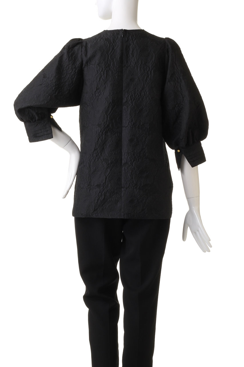 タグ付未使用品MW TOKYO 黒 ペプラムトップス サイズ38