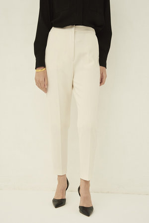 エムダブリュー/MWのトリアセテート(H) スリムパンツ(110600/110601)