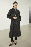 MONOTONE TWEEDロングコート