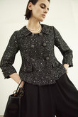 MONOTONE TWEEDショートジャケット