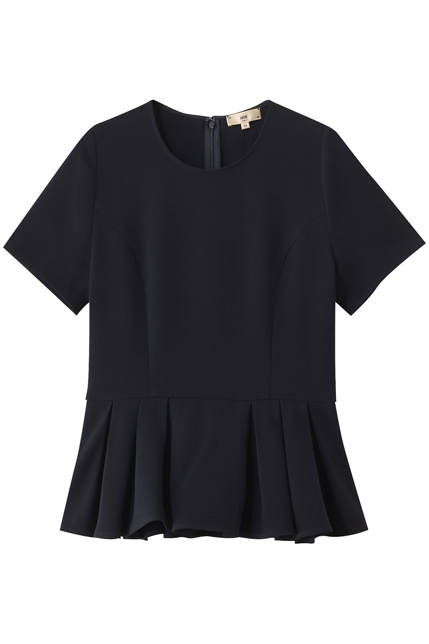 ペプラムブラウス