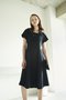 トリアセテート ダブルボタンドレス エムダブリュー/MW