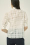 【予約販売】コットンシルク チェック ブラウス エムダブリュー/MW