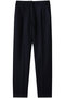 【予約販売】WOOL 140’sワンタックパンツ エムダブリュー/MW ダークネイビー