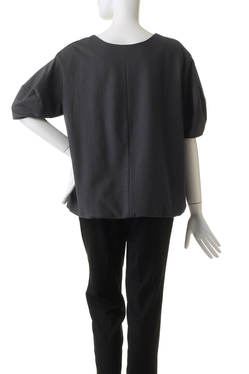 L'Appartement 【Col Pierrot /コル ピエロ】スウェット Col Pierrot/コル ピエロ】 2WAY PLEATS BLOUSE（シャツ／ブラウス