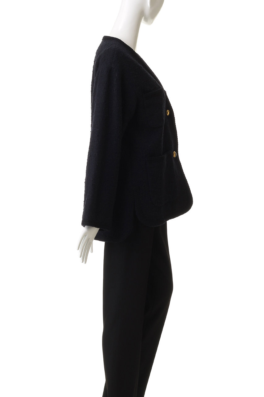 Col Pierrot(コル ピエロ)｜【ELLE SHOP限定】ノーカラーツィード