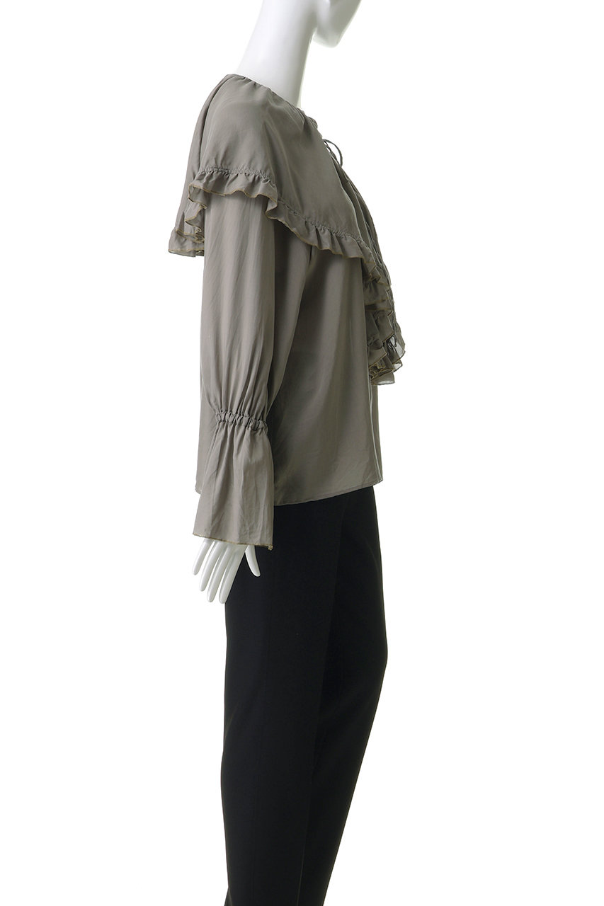 コルピエロ Col Pierrot トップス Col Pierrot(コル ピエロ)｜ポンチトップス/ネイビー の通販｜ELLESHOP