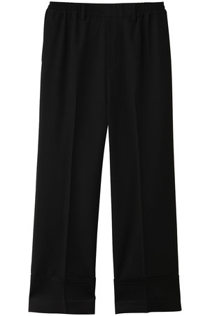 コル ピエロ/Col Pierrotの裾サテンクロップドパンツ(110600/110601)