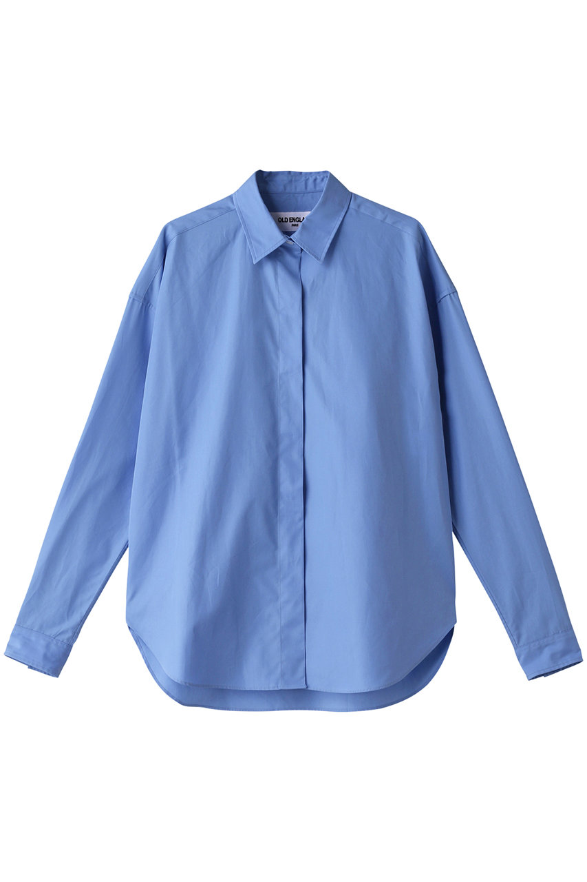 オールド イングランド/OLD ENGLANDのトーマスメイソンシャツ(ブルー/570-12759002)