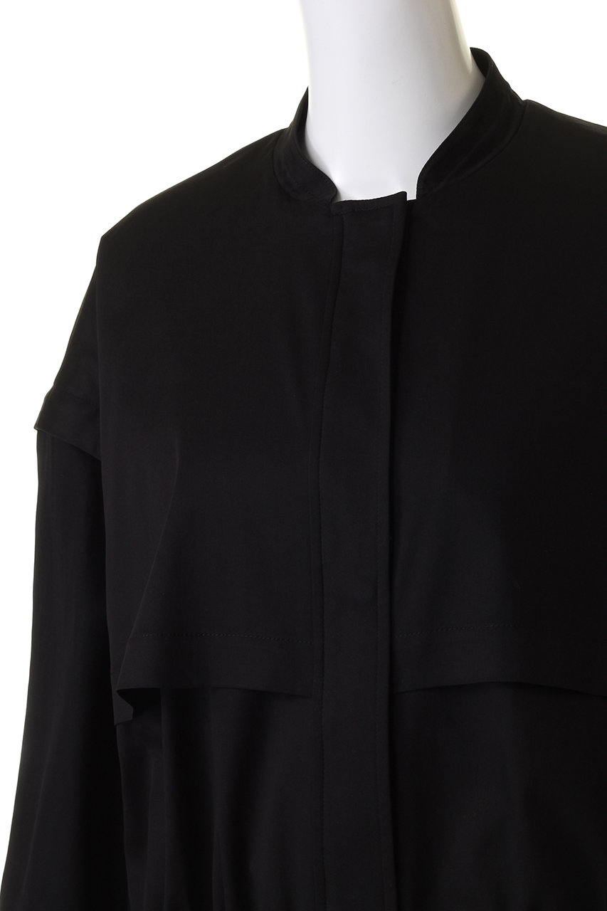 MANOF(マノフ)｜LAYERD COMBI BLOUSON/ブルゾン/BLACK の通販