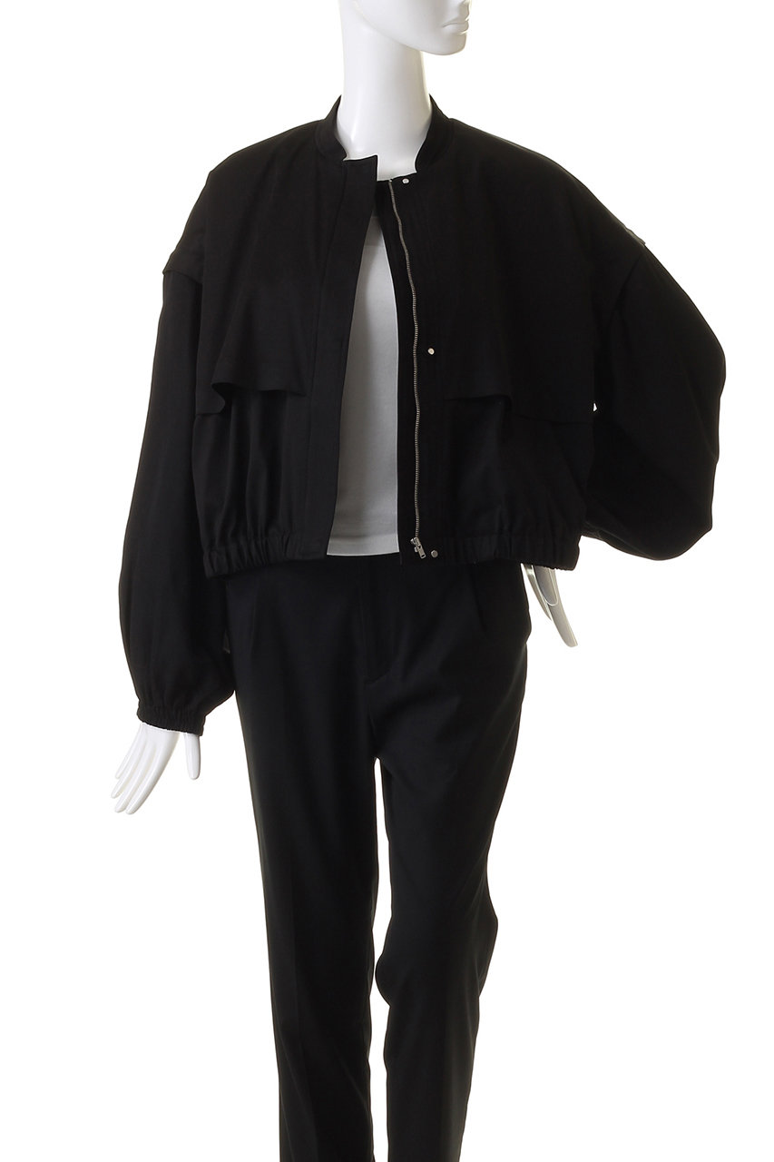 MANOF(マノフ)｜LAYERD COMBI BLOUSON/ブルゾン/BLACK の通販