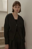 COCOON CARDIGAN/カーディガン