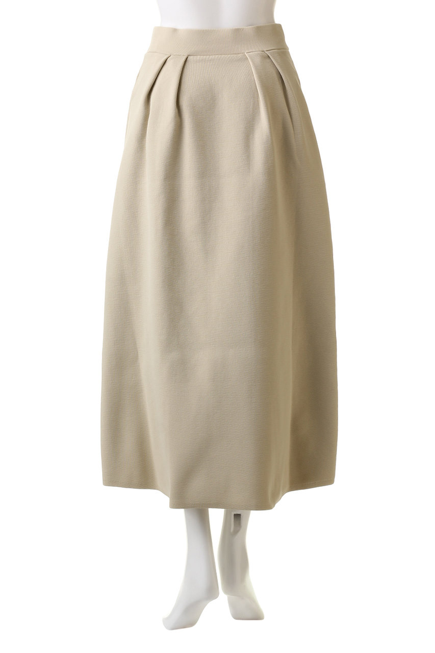 MANOF(マノフ)｜WAIST TUCK KNIT SKIRT/スカート/IVORY の通販