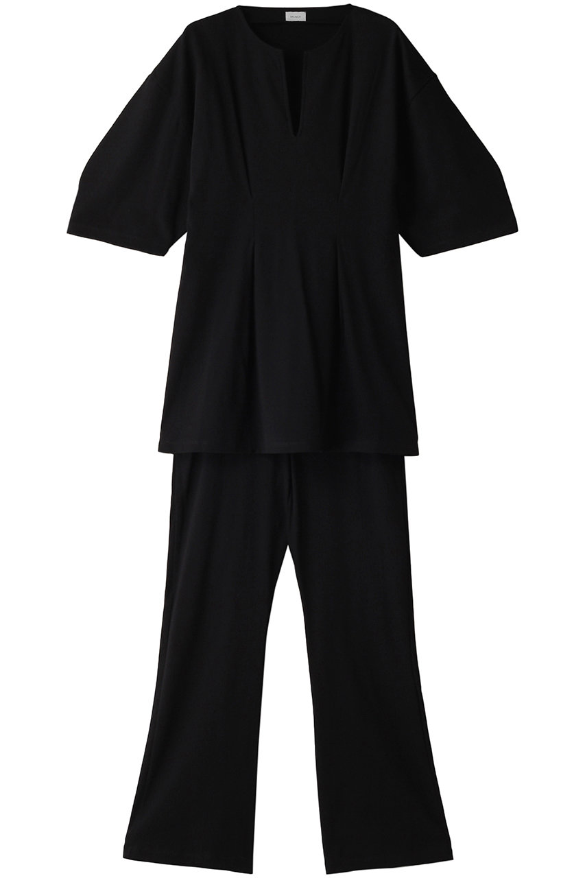 マノフ/MANOFのWAIST TUCK SET UP/セットアップ(BLACK/86112-5022)