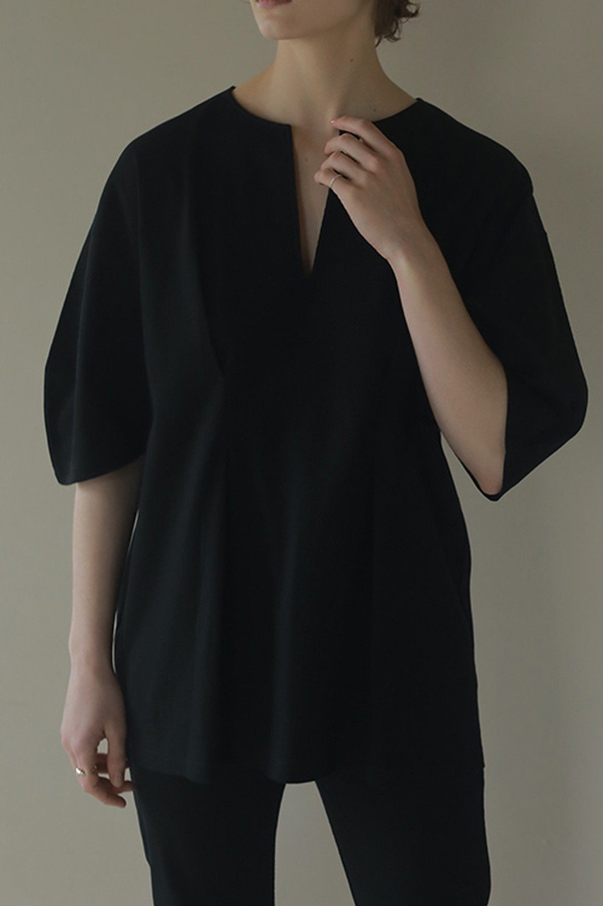 MANOF(マノフ)｜WAIST TUCK SET UP/セットアップ/BLACK の通販