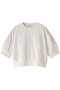 PUFFSLEEVE SWEAT PULLOVER/スウェット マノフ/MANOF WHITE