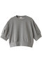 PUFFSLEEVE SWEAT PULLOVER/スウェット マノフ/MANOF GRAY