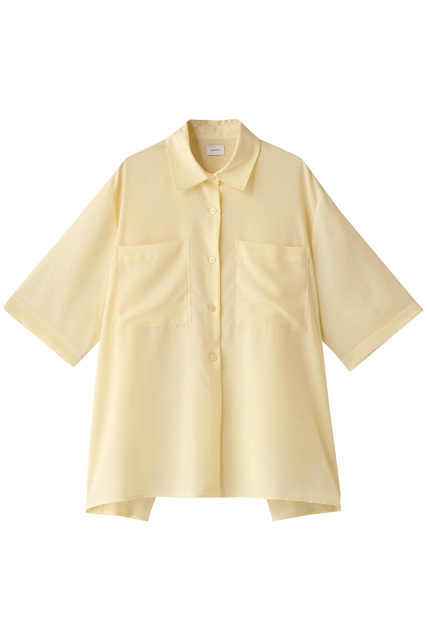 マノフ/MANOFのBACK LAYER SHIRT/シャツ(YELLOW/86122-4122)