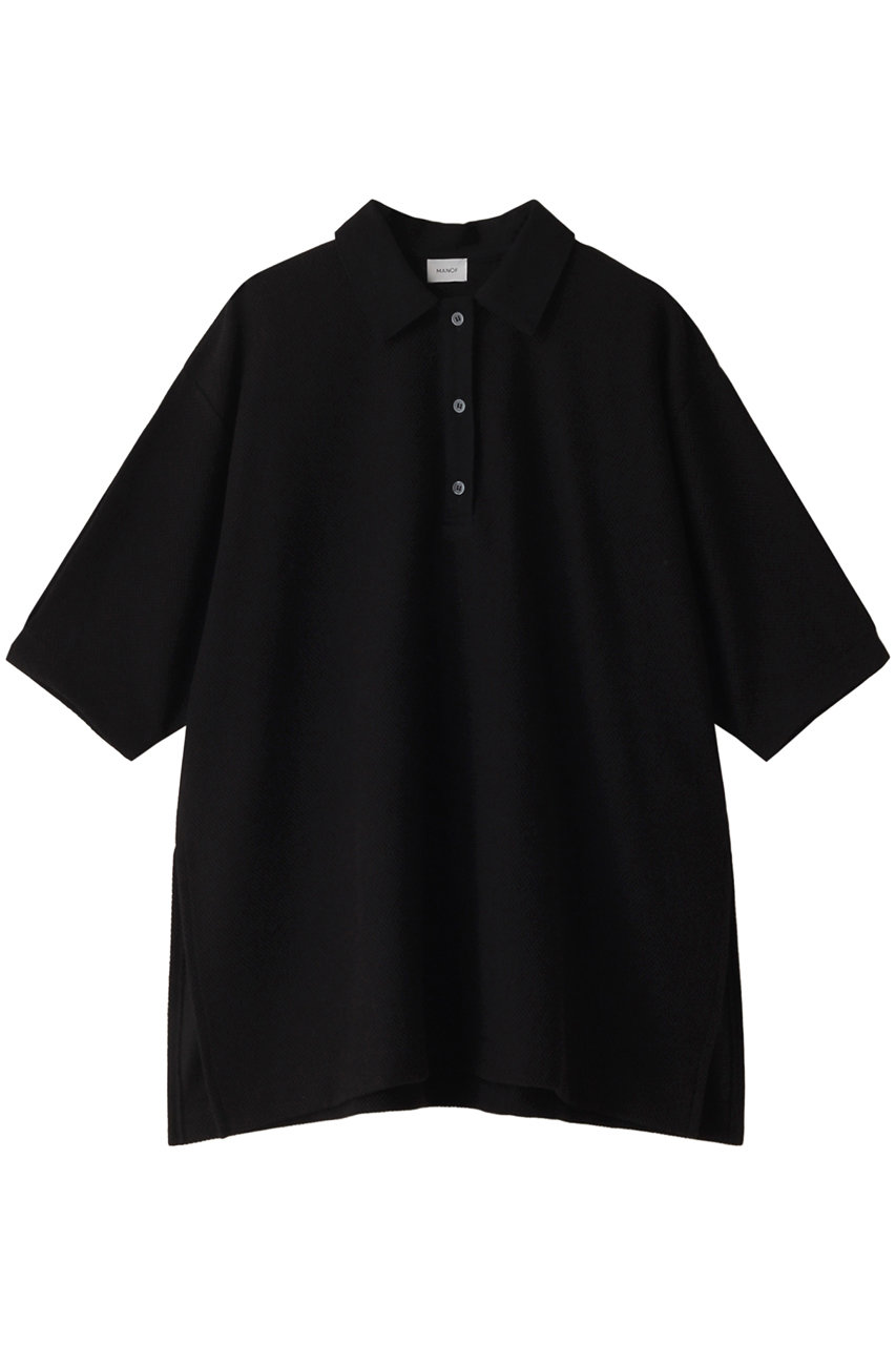 マノフ/MANOFのSEER WIDE CUT TOPS Tシャツ/カットソー(BLACK/87105-1042)