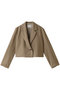 SHORT WIDE JACKET ジャケット マノフ/MANOF BEIGE