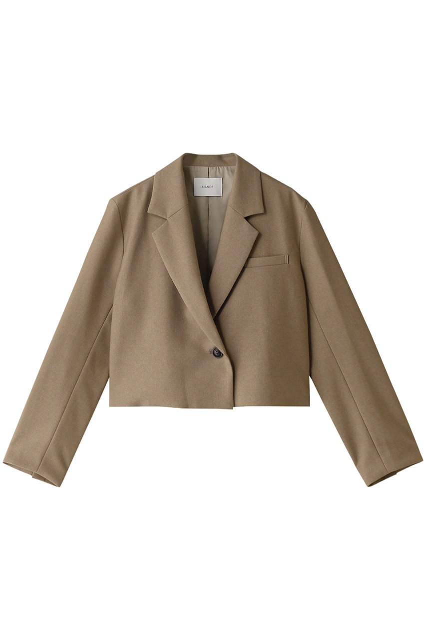 マノフ/MANOFのSHORT WIDE JACKET ジャケット(BEIGE/87103-0392)