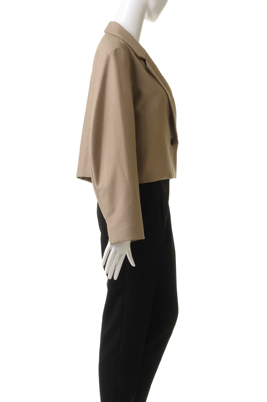 MANOF(マノフ)｜SHORT WIDE JACKET ジャケット/BEIGE の通販