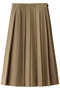 WIDE PLEATS SKIRT スカート マノフ/MANOF BEIGE