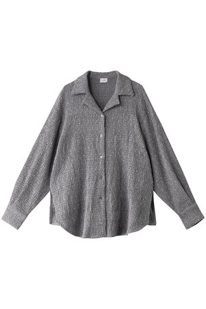 マノフ/MANOFのSHIRRING LACE SHIRTS シャツ/ブラウス(110400/110403)