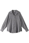 SHIRRING LACE SHIRTS シャツ/ブラウス マノフ/MANOF