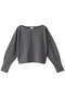 BOAT NECK PULLOVER Tシャツ/カットソー マノフ/MANOF GRAY