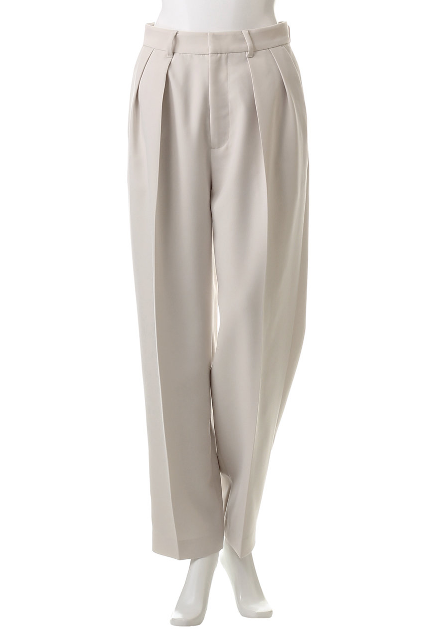 MANOF(マノフ)｜2TUCK TAPERED PANTS パンツ/IVORY の通販