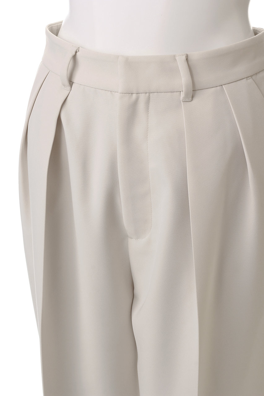 MANOF マノフ　2TUCK TAPERED PANTS アイボリー MANOF(マノフ)｜2TUCK TAPERED PANTS パンツ/IVORY の通販