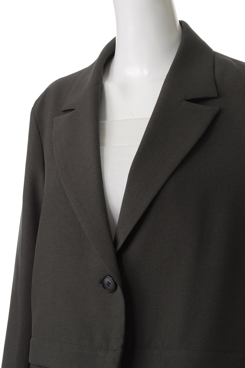 MANOF(マノフ)｜2WAY ZIP JACKET/ジャケット/CHARCOAL GRAY の通販