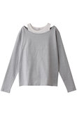 LAYER BORODER CUT TOPS/カットソー