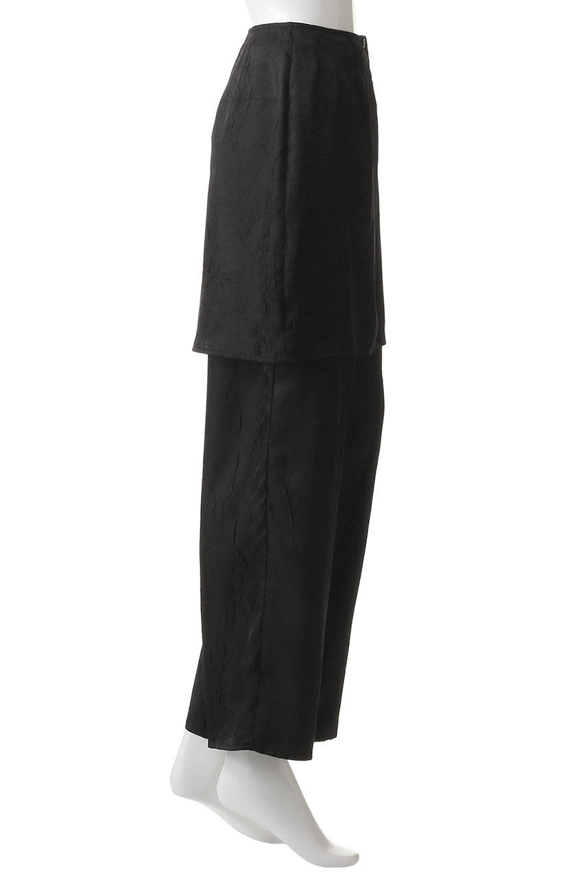 MANOF(マノフ)｜WASHER LAYER PANTS/パンツ/BLACK の通販｜ELLESHOP