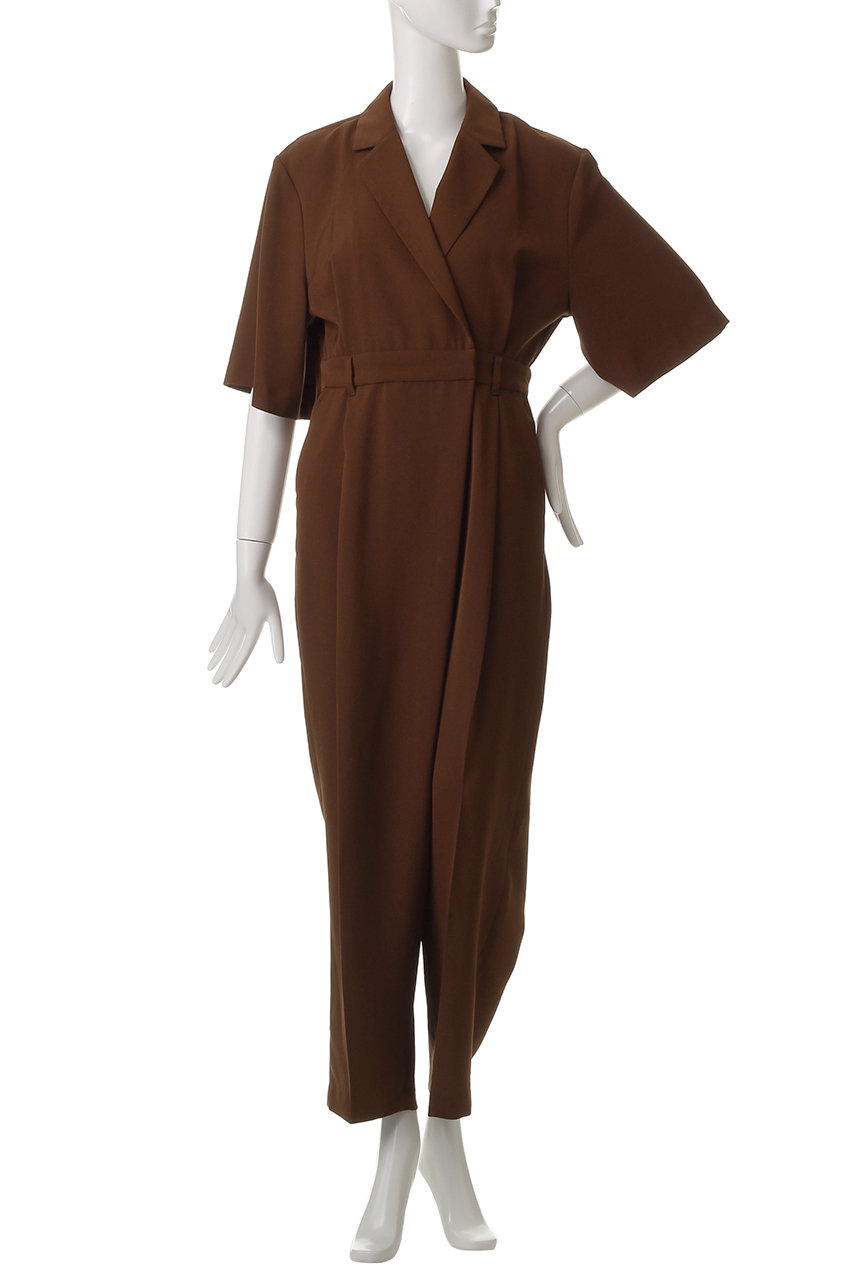 MANOF(マノフ)｜TAILORED ALL IN ONE/オールインワン/BROWN の