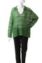 CROCHET KNIT TOPS/トップス マノフ/MANOF