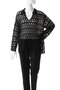 CROCHET KNIT TOPS/トップス マノフ/MANOF