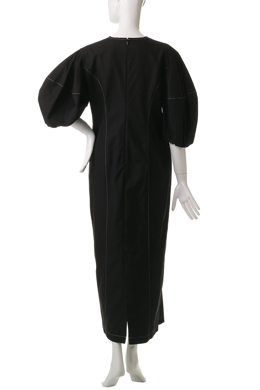 MANOF(マノフ)｜BI COLOR STICH ONE PIECE/ワンピース/BLACK の通販