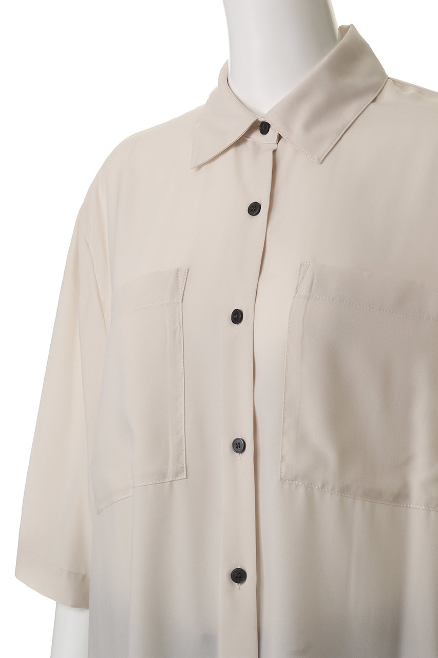 MANOF(マノフ)｜BACK LAYER SHIRT/シャツ/IVORY の通販