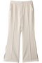 HEM SLIT PANTS/パンツ マノフ/MANOF IVORY